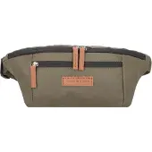 Greenburry Sacs banane 'Aviator' chamois / olive / noir / argent