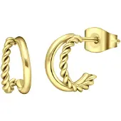 Lucardi Boucles d'oreilles or