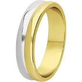 Lucardi Bague or / argent