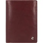 Esquire Porte-monnaies 'Toscana' brun foncé / argent