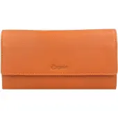 Esquire Cuir porte-monnaie Peru Ladies Purse Cognac marron clair