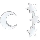 Elli Boucles d'oreilles 'Astro' argent