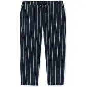 Schiesser Pantalon de pyjama marine / blanc
