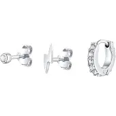 Elli Boucles d'oreilles argent
