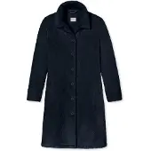 Schiesser Peignoir long bleu foncé