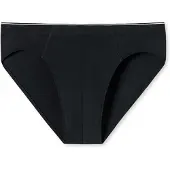 Schiesser Slip '95/5' noir / blanc