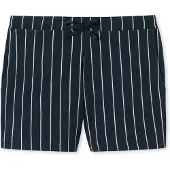 Schiesser Pantalon de pyjama 'Mix & Relax' bleu / blanc