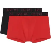 Hom Boxers bleu marine / rouge