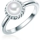 Valero Pearls Bague argent
