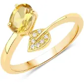 Rafaela Donata Bague jaune / jaune d'or / argent