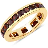 Rafaela Donata Bague or / bordeaux