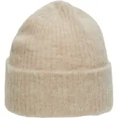 Selected Bonnet 'Maline' beige chiné