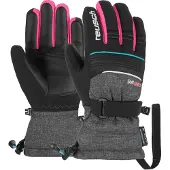 Reusch Gants de sport 'Kondor' gris / rose / noir