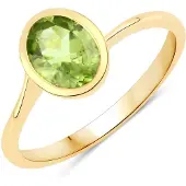 Rafaela Donata Bague jaune d'or / vert