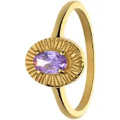 Lucardi Bague or / violet