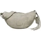 Fritzi aus Preußen Sac à bandoulière 'Lipstick' gris clair