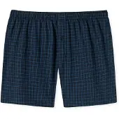 Schiesser Boxers ' Cotton Casuals ' bleu foncé