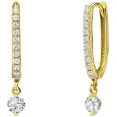 Lucardi Boucles d'oreilles 'Chic' or
