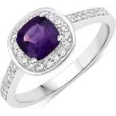 Rafaela Donata Bague violet / argent