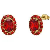 Lucardi Boucles d'oreilles or / rouge