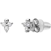 Lucardi Boucles d'oreilles argent
