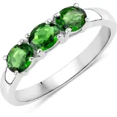 Rafaela Donata Bague vert / argent
