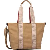Tom Tailor Cabas camel / rose