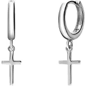Lucardi Boucles d'oreilles argent