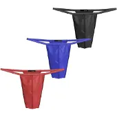 Hom Slip ' Plumes ' bleu / rouge vif / noir