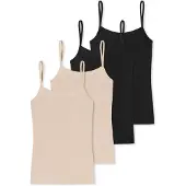 Schiesser Maillot de corps 'Essentials' beige / noir