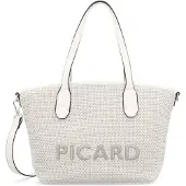 PICARD Cabas gris clair / blanc / blanc cassé