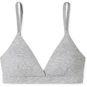 Schiesser Soutien-gorge ' Pure Rib ' gris chiné