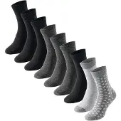 Schiesser Chaussettes gris / gris clair / gris foncé / noir