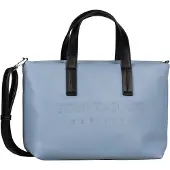 Tom Tailor Cabas 'Thessa' bleu / bleu-gris / bleu clair / noir