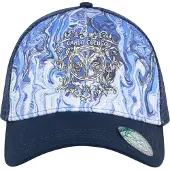Carlo colucci Casquette 'Deni' bleu marine / mélange de couleurs