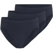 Schiesser Slip bleu foncé