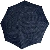 Knirps Parapluie bleu foncé / blanc