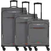 American Tourister Ensemble de bagages 'Street Roll' gris