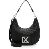Suri Frey Sac bandoulière 'Alexander' noir / argent