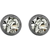 KUZZOI Boucles d'oreilles noir / blanc