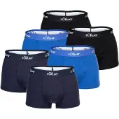 s.Oliver Boxers bleu / noir / blanc