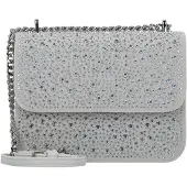 Seidenfelt Manufaktur Sac bandoulière 'Anga Square ' bleu / gris
