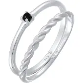 Elli Parure de bijoux marine / argent
