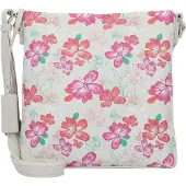 Gabor Sac à bandoulière 'Sophia' écru / vert / saumon / fuchsia