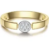 Rafaela Donata Bague or / blanc