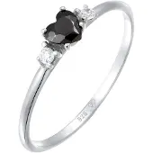 Elli Bague noir / argent
