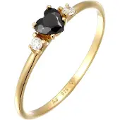 Elli Bague or / noir