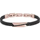 Breil Bracelet or rose / noir
