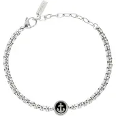 Breil Bracelet noir / argent