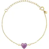 Breil Bracelet 'Candy' or / violet foncé